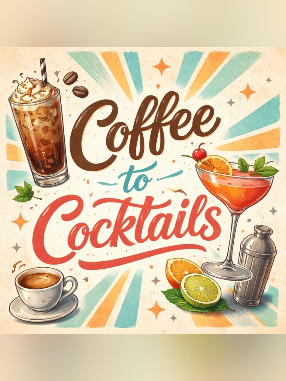 Coffee to Cocktails - Thank you so much!